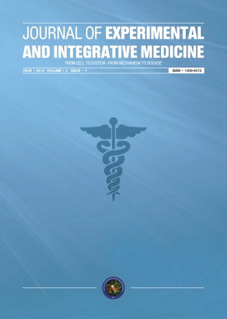 Journal of Experimental & Integrative Medicine cover